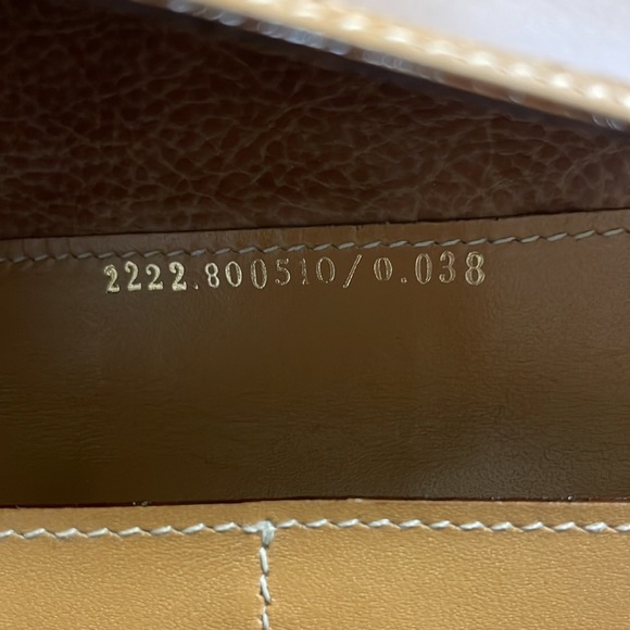 Vintage FENDI Penguins Wide Stripe Brown& Black Canvas Wallet - Picture 12 of 16